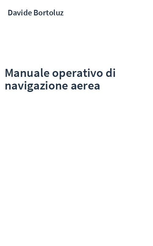 Manuale operativo di navigazione aerea