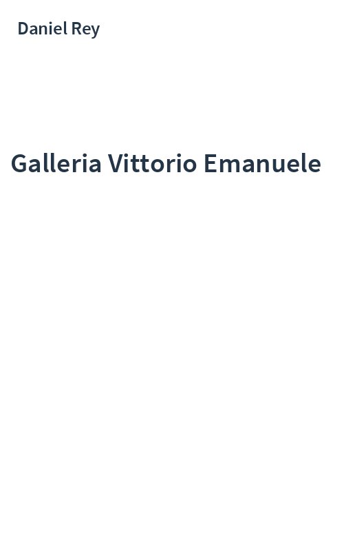 Galleria Vittorio Emanuele