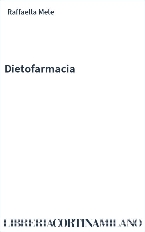 Dietofarmacia