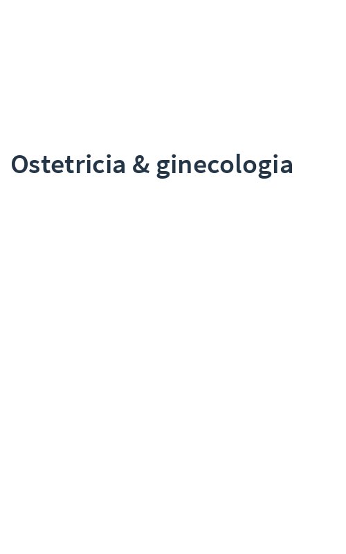 Ostetricia & ginecologia