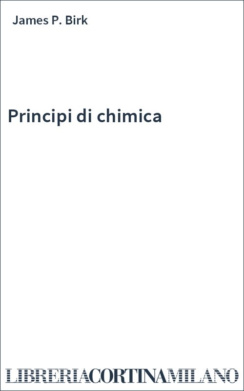 Principi di chimica