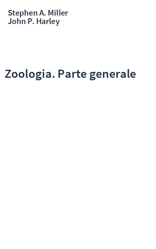 Zoologia. Parte generale