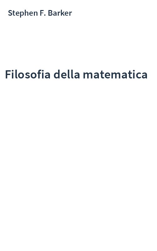 Filosofia della matematica