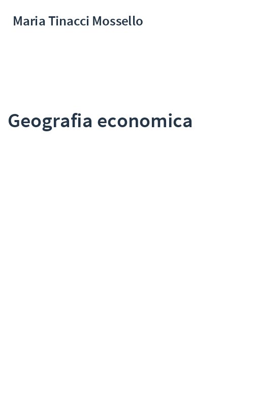 Geografia economica