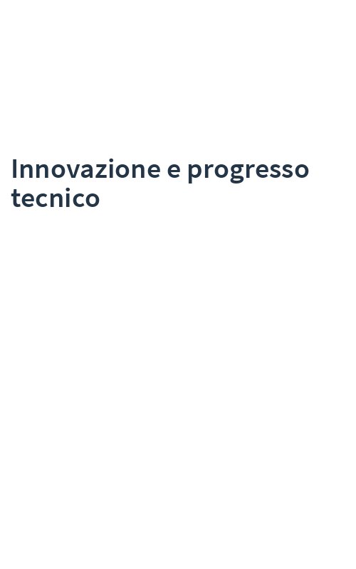 Innovazione e progresso tecnico