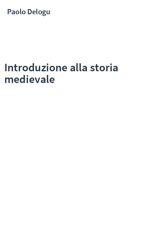 Introduzione alla storia medievale