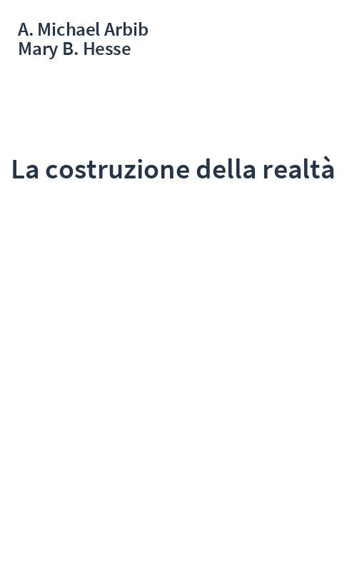 La costruzione della realtà
