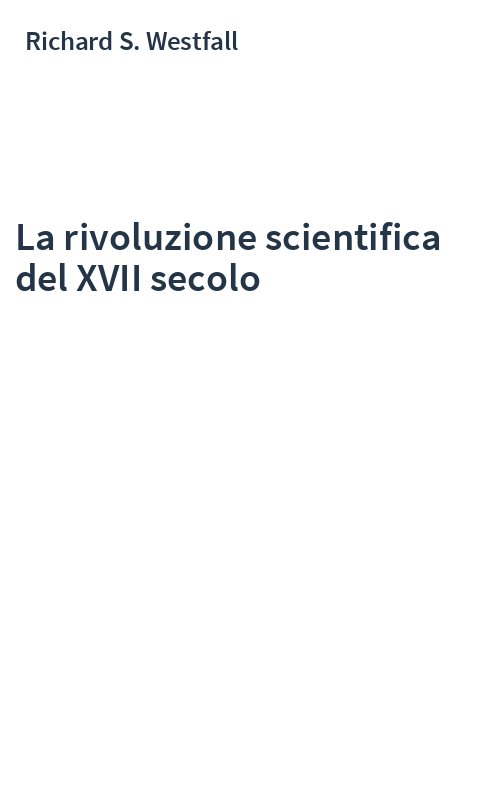 La rivoluzione scientifica del XVII secolo