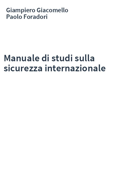 Manuale di studi sulla sicurezza internazionale