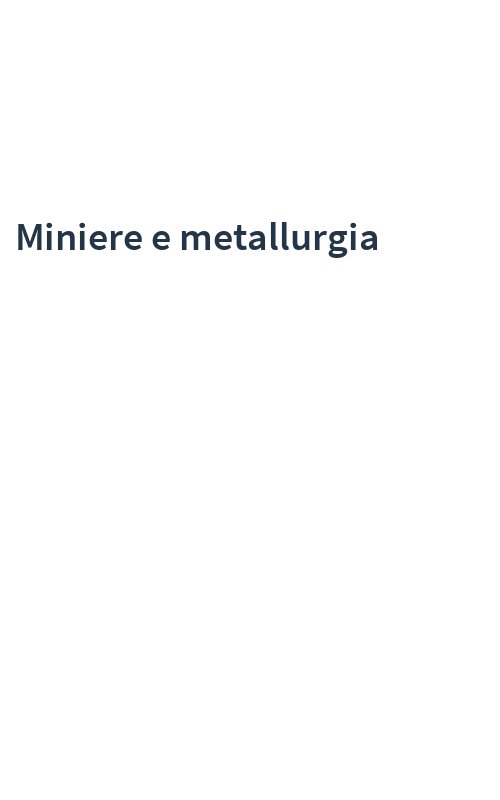 Miniere e metallurgia