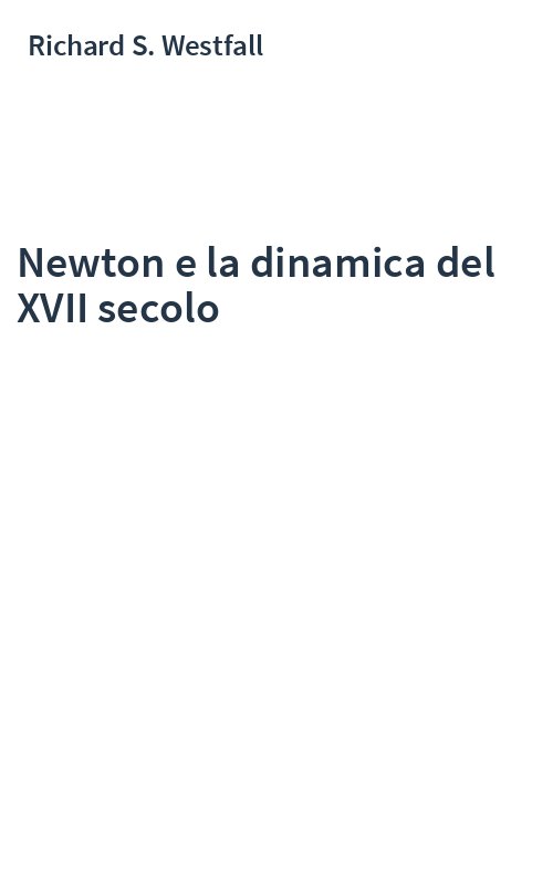 Newton e la dinamica del XVII secolo
