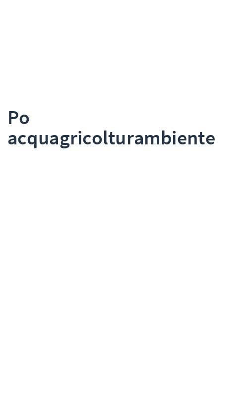 Po acquagricolturambiente
