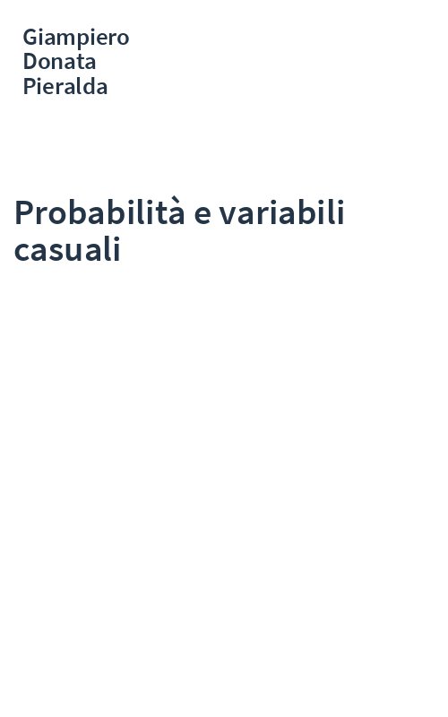 Probabilità e variabili casuali