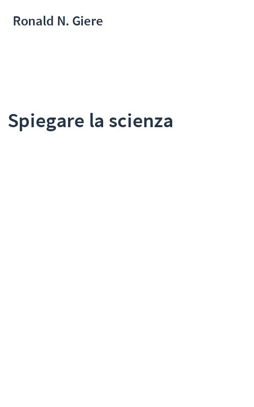 Spiegare la scienza