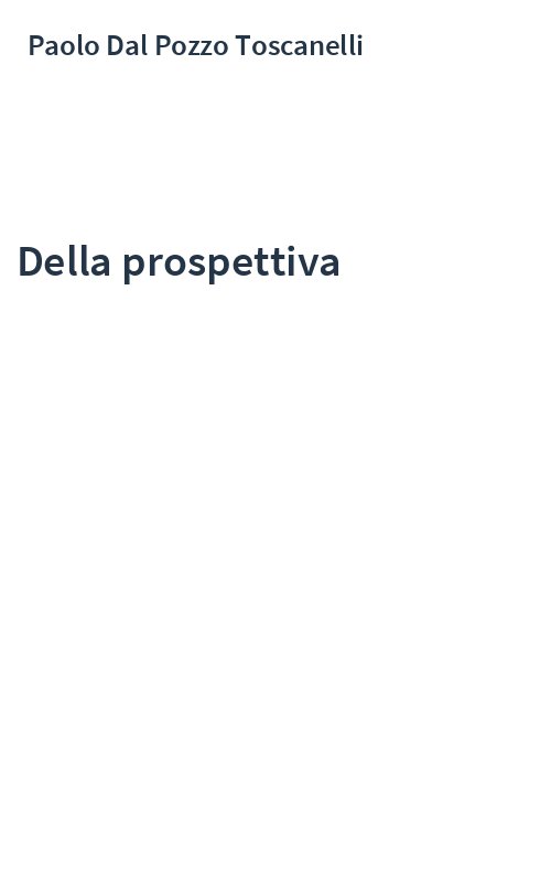 Della prospettiva