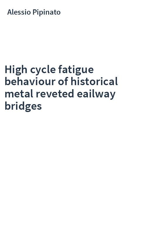 High cycle fatigue behaviour of historical metal reveted eailway bridges