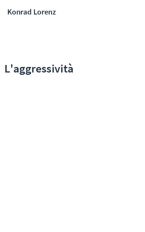 L'aggressività