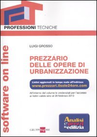 Prezzario delle opere di urbanizzazione on line