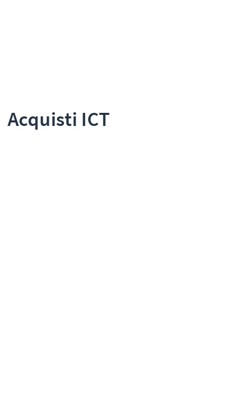 Acquisti ICT