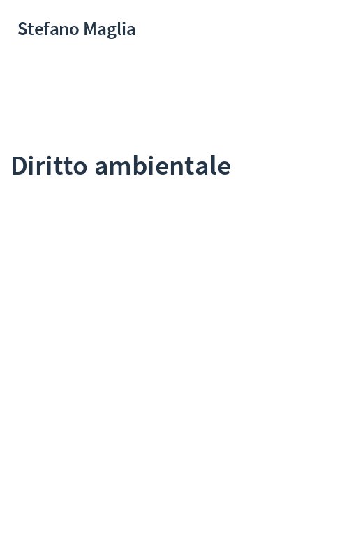 Diritto ambientale