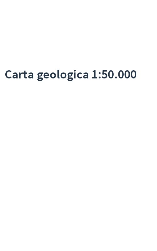 Carta geologica 1:50.000