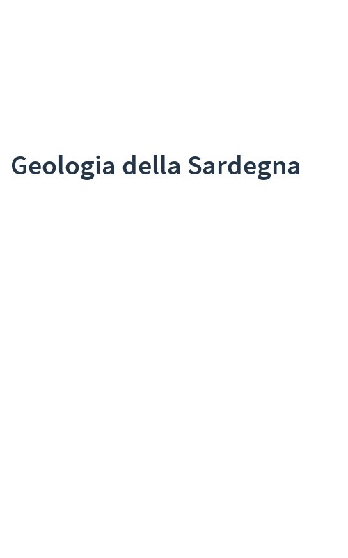 Geologia della Sardegna