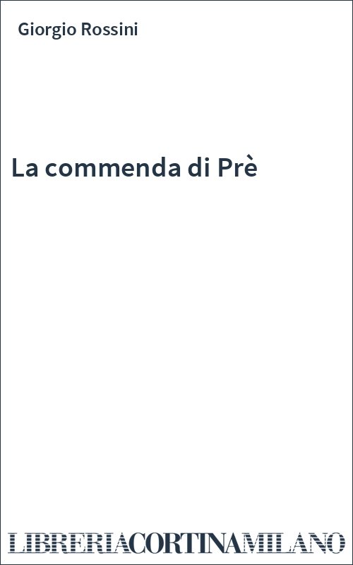 La commenda di Prè