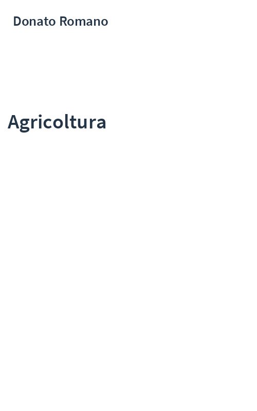 Agricoltura