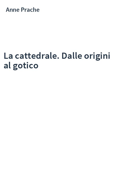La cattedrale. Dalle origini al gotico