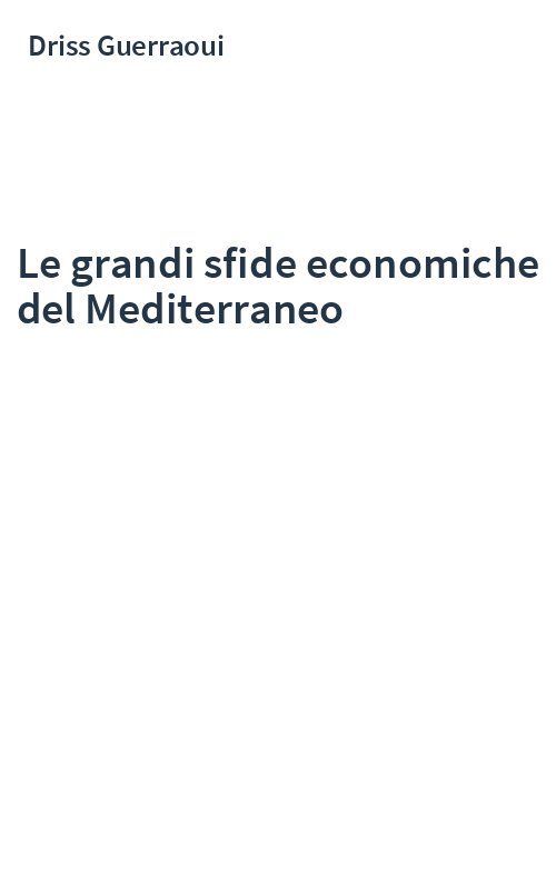 Le grandi sfide economiche del Mediterraneo