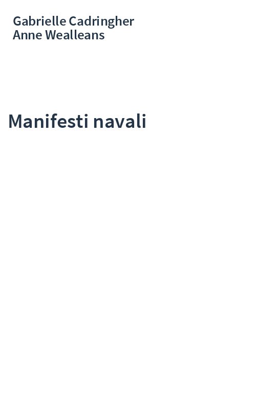 Manifesti navali