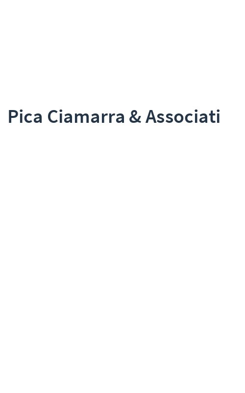 Pica Ciamarra & Associati