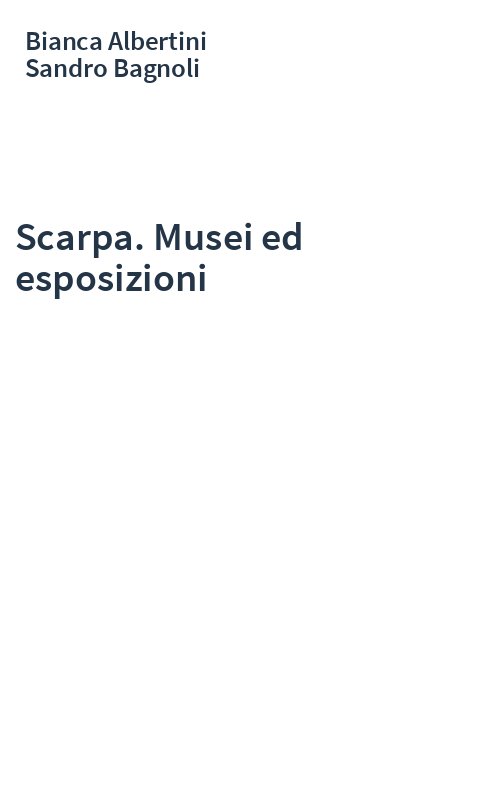 Scarpa. Musei ed esposizioni