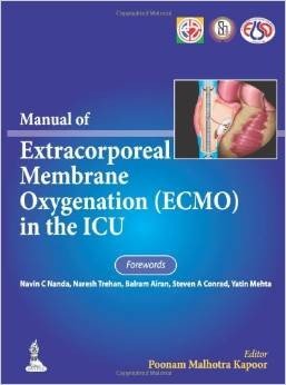 Manual of extracorporeal membrane oxygenation (ECMO) in the ICU
