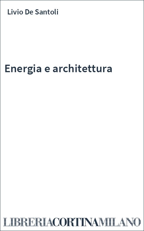 Energia e architettura