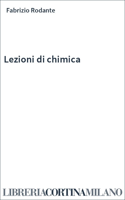 Lezioni di chimica
