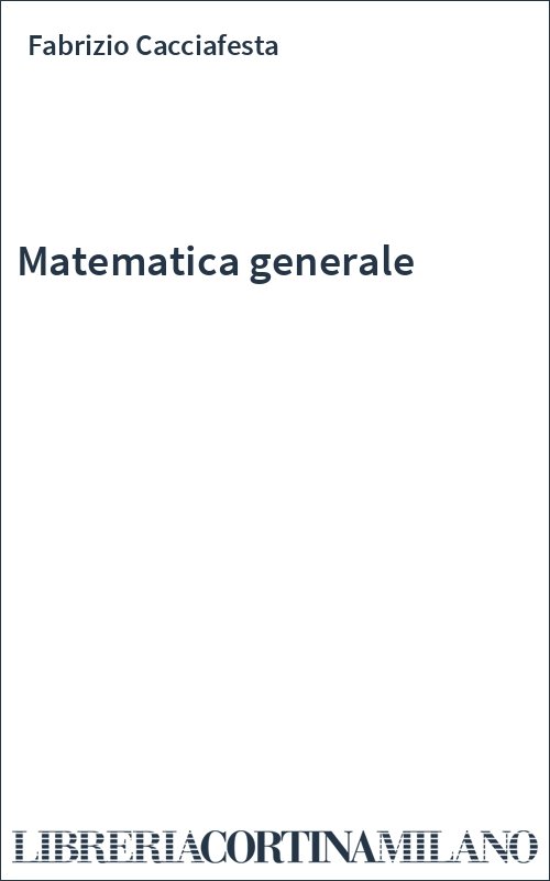 Matematica generale