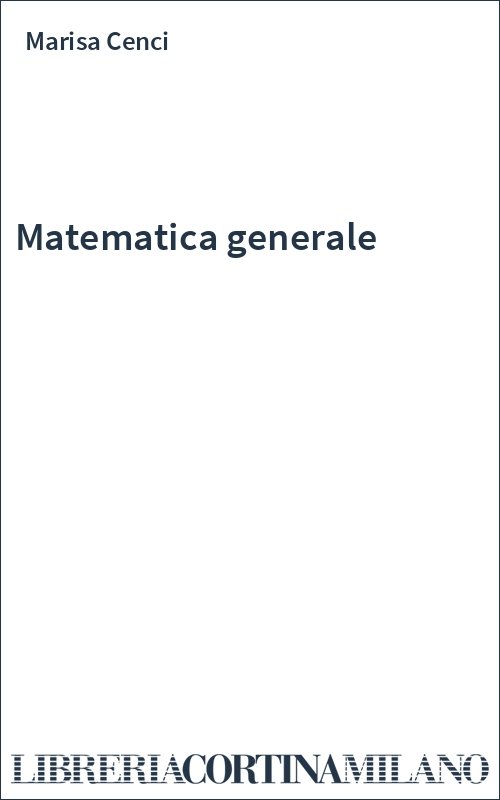 Matematica generale