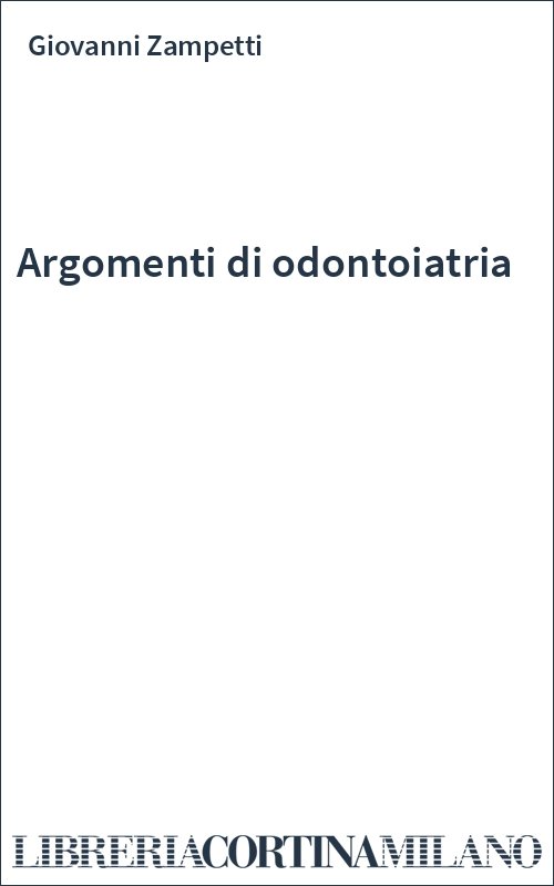 Argomenti di odontoiatria
