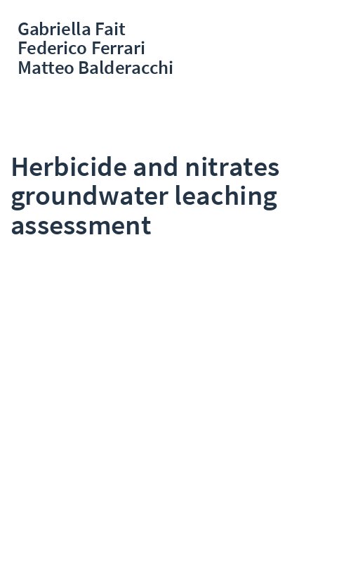Herbicide and nitrates groundwater leaching assessment