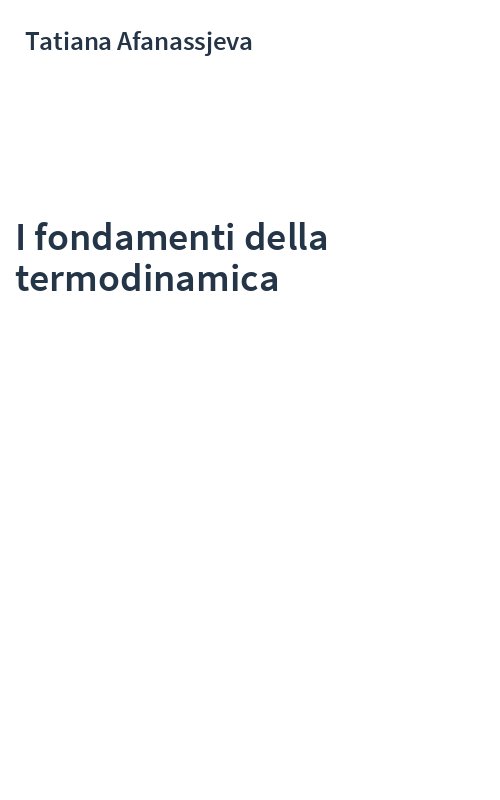 I fondamenti della termodinamica