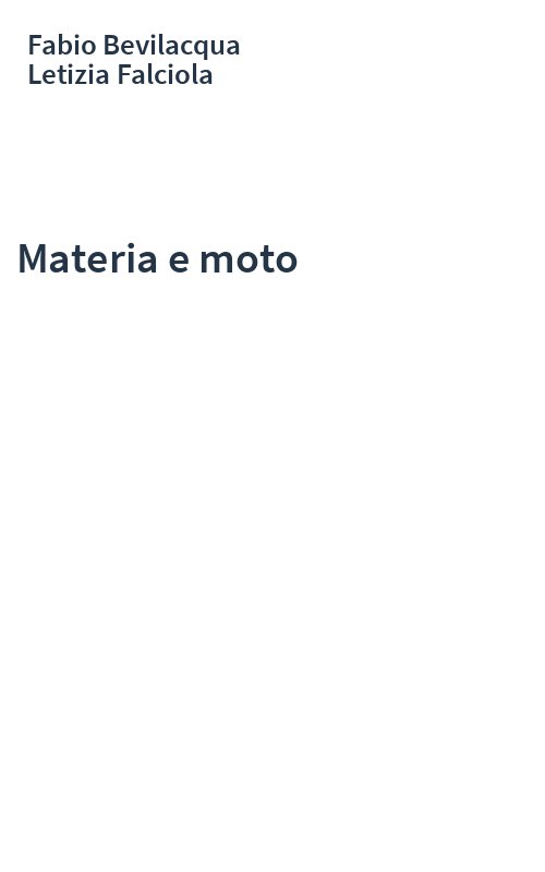 Materia e moto