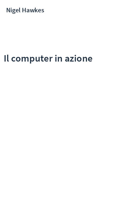 Il computer in azione