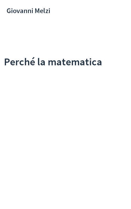 Perché la matematica