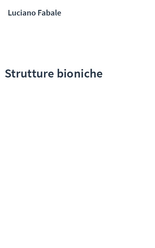Strutture bioniche