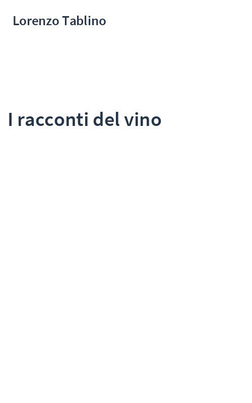I racconti del vino