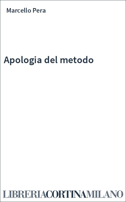 Apologia del metodo