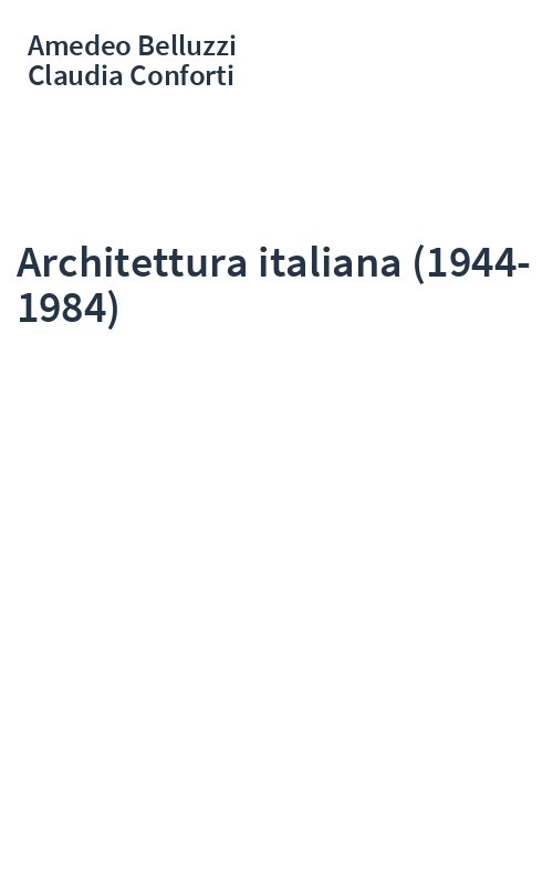 Architettura italiana (1944-1984)