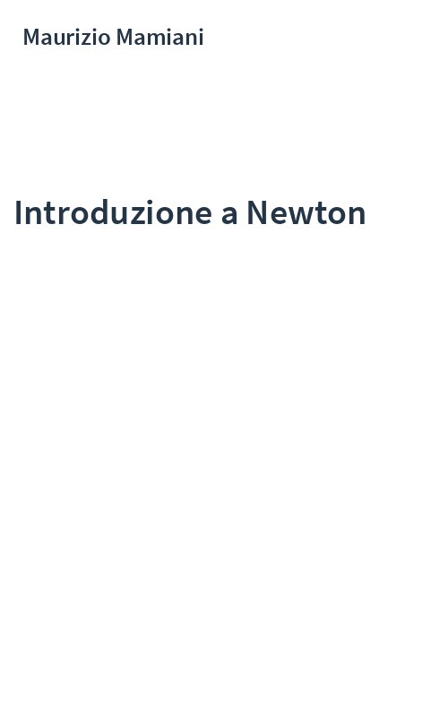 Introduzione a Newton