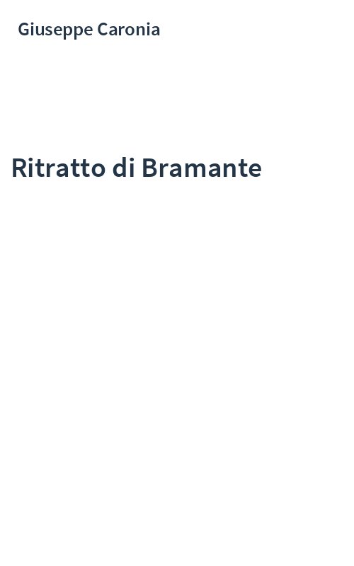 Ritratto di Bramante